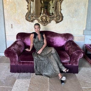 Revolve 
Ray Dress in Gold
Sabina Musayev
Color: Gold
Size: S